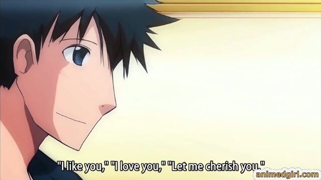 Shemale anime threesome hard fucking