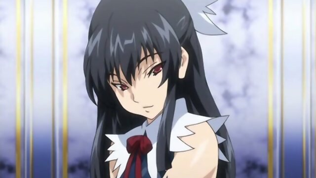 Busty anime shemale caught and hot drilled by tentacles