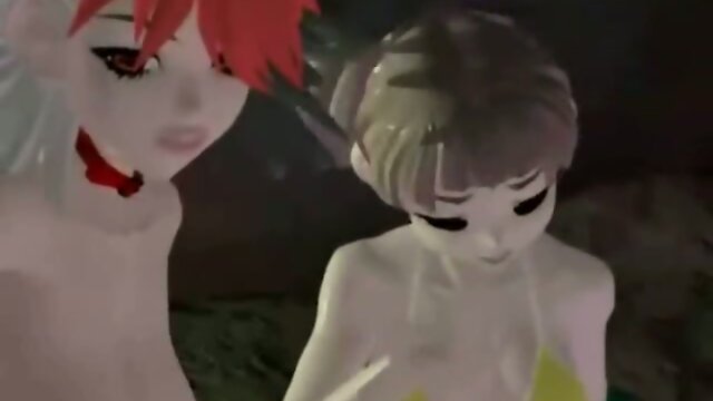 3d anime shemale with monster