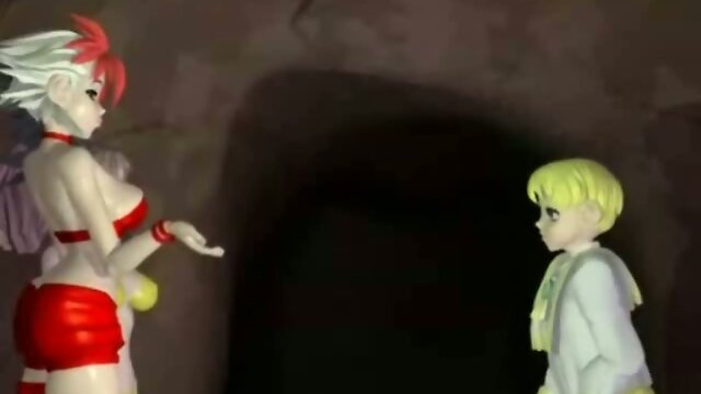 3d anime shemale with monster