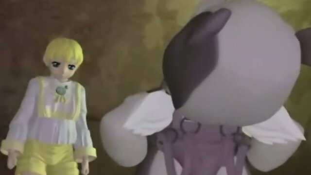 3d anime shemale with monster