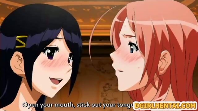 Pregnant hentai with bigboobs hard fucked by a busty shemale