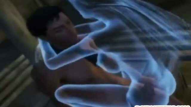 3d anime shemale hot sucking cock and fucking