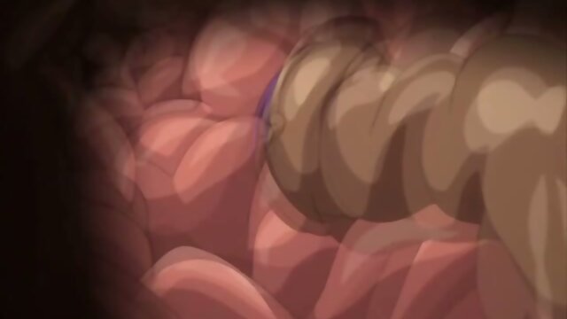 Two bustiest anime shemale caught and brutally fucked by tentacles