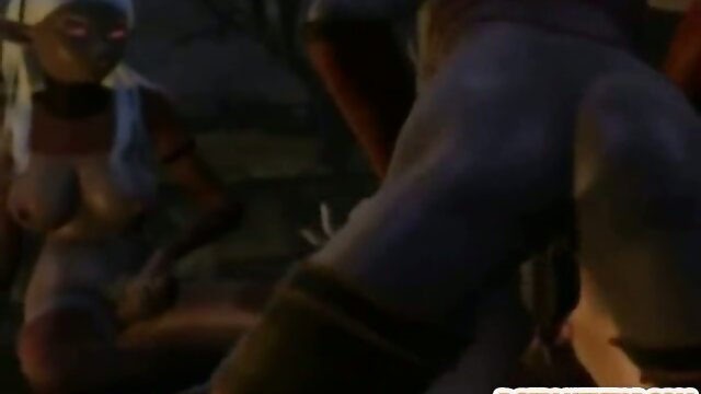 Ghetto anime shemale foursome fucked