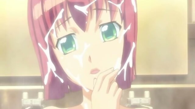 Swimsuit anime shemale with long and bigcock group fucked