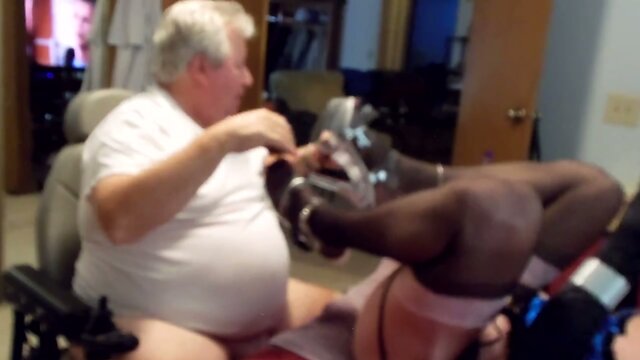 Mysterious Blue-Clad Figure in Satin Dress: Explore Sensual World