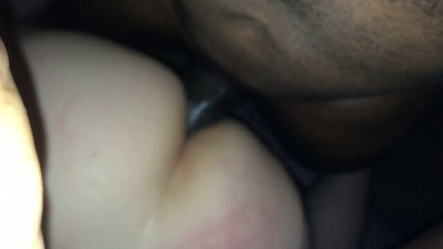 Hung Black Bull uses my White Slut AssPussy