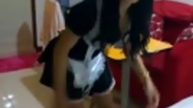 Sexy ladyboy room maid. Nina Isabella