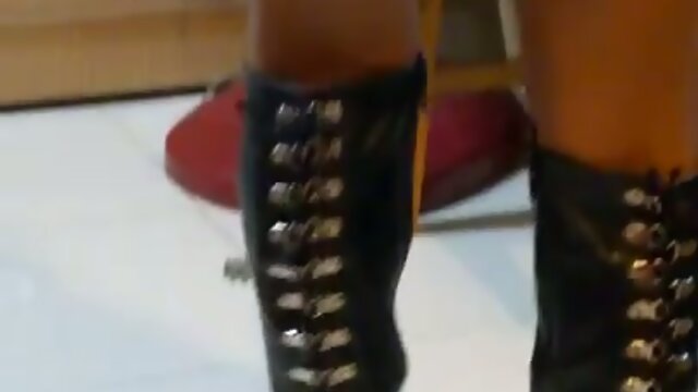 Sexy ladyboy put on makeup and clean room. Nina Isabella