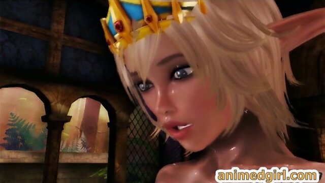Princess 3d anime shemale bigboobs hot fucked and facial
