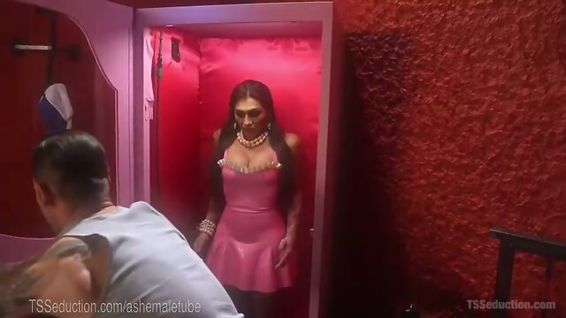 TS Barbie Fucks Tight Ass