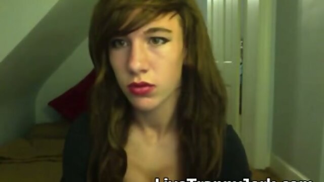 Teen cd alone at home  - video # 02