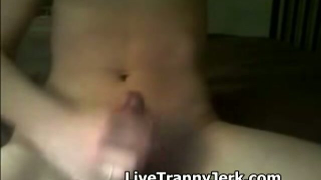 Hot Teen Tranny Jerks Off By Webcam  - video # 04