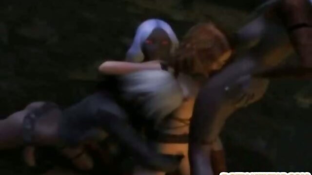 Ghetto anime shemale foursome fucked  - video # 02