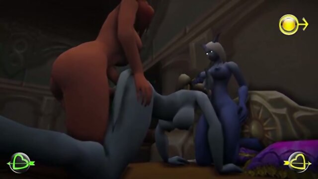 World of whorecraft blood elf futa joy