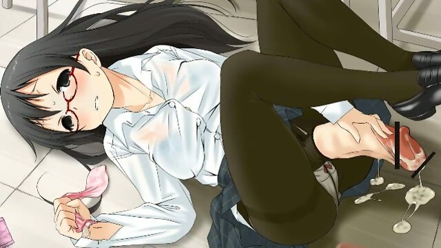 Toon Futanari Huge Self Facials!