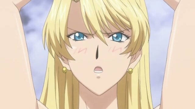 Bondage hentai shemale with bigboobs gets tittyfucking