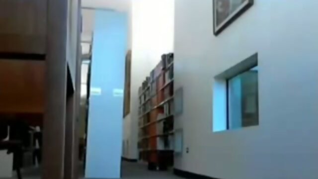 Hot blonde being Naughty in public on Webcam