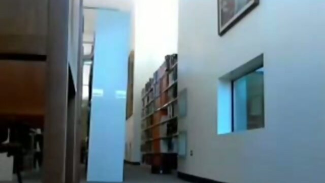 Hot blonde being Naughty in public on Webcam