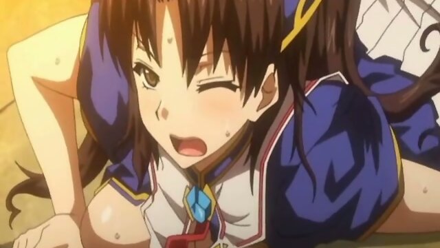 Hot and Steamy Anime Threesome: Big Boobs Coeds Fucking