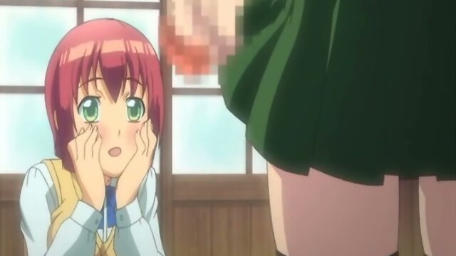 Coed anime sucking shemale warm penis