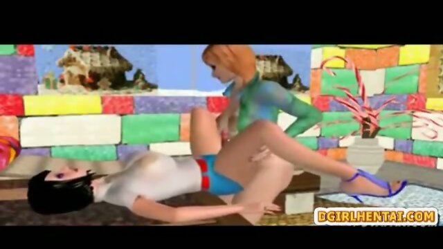 3d anime shemales hot fucking each others