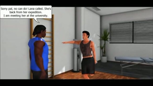 Super tranny in a 3d cartoon