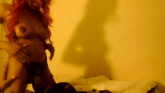 Hung Black Tranny Face Fucks Her Slave