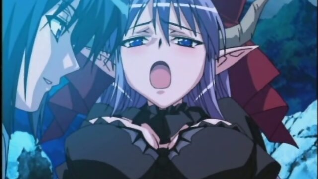 Shemale hentai gets sucked her big fat cock in the outdoor