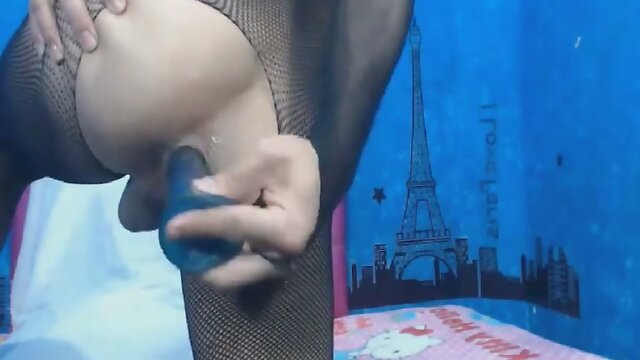 Watch a Stripping Shemale Expose Her Huge Dick - Anal & Masturbation Fun!