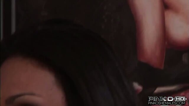 Shemales are Horny: Fucked Hard Until She Gets a Facial!