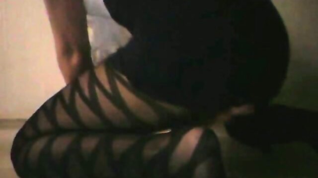 Crossdresser femboy cum white