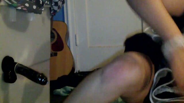 White haired femboi trap