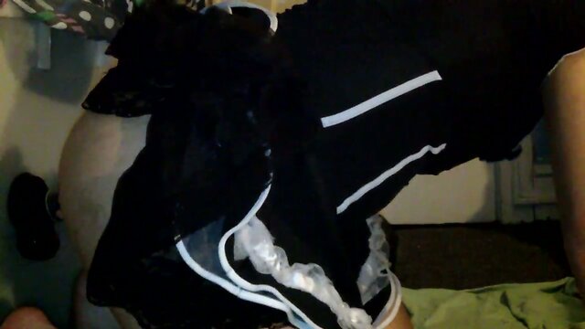 White haired femboi trap