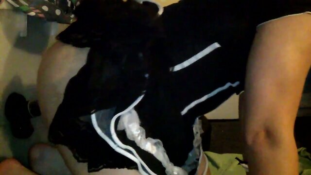 White haired femboi trap