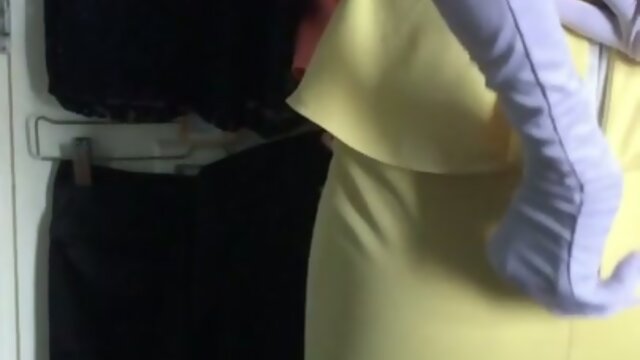 Peplum dresses and stockings