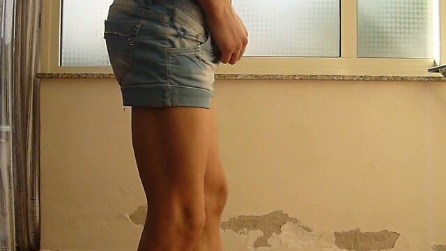 jessykyna black dress  spanking - teen crossdresser