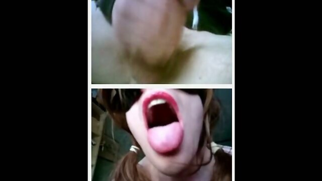 Cumshot flashing dildo chatroulette compilation pt.1