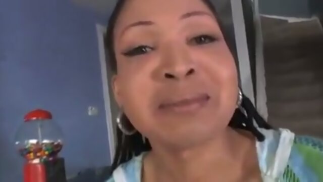 Big black tranny cock play