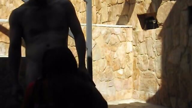 Homemade Tgirl Gets Fucked Outside