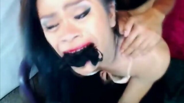 Two Shemales Roleplaying for Thick Cum: BDSM, Anal Fucking!