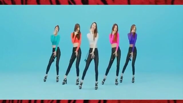 Hot TS Ashley vs Sexy Female Pop Dances