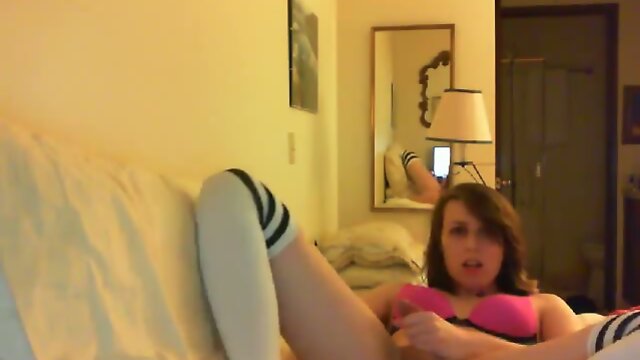 Trap with buttplug strips and cums