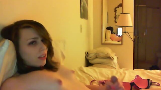 Trap with buttplug strips and cums