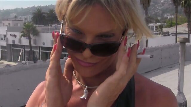 sexy leather slut in LA