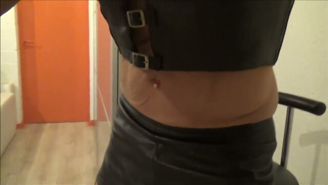 leather fetish whore