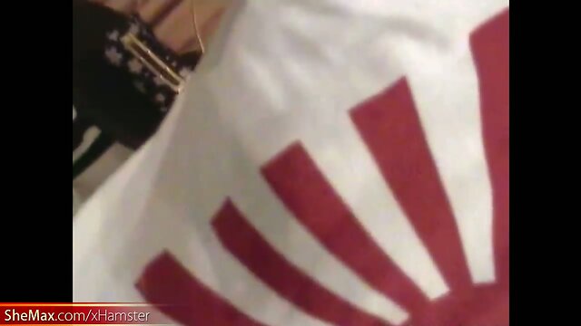 Asian ladyboy lifts her miniskirt and enjoys ass fingering