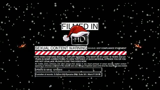 TGirl Kylie Maria suck and fuck two ebony Santas