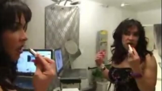 amateur crossdress tranny suck